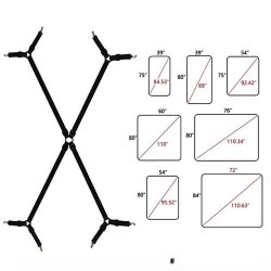 گیره نگهدارنده ملحفه تخت مدل 4 سر