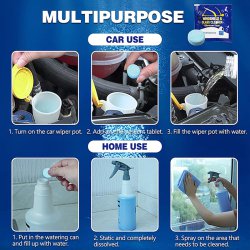 قرص شیشه شور خودرو مدل 1 در 4 لیتر